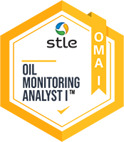 Certified Oil Monitoring Analyst I™ badge